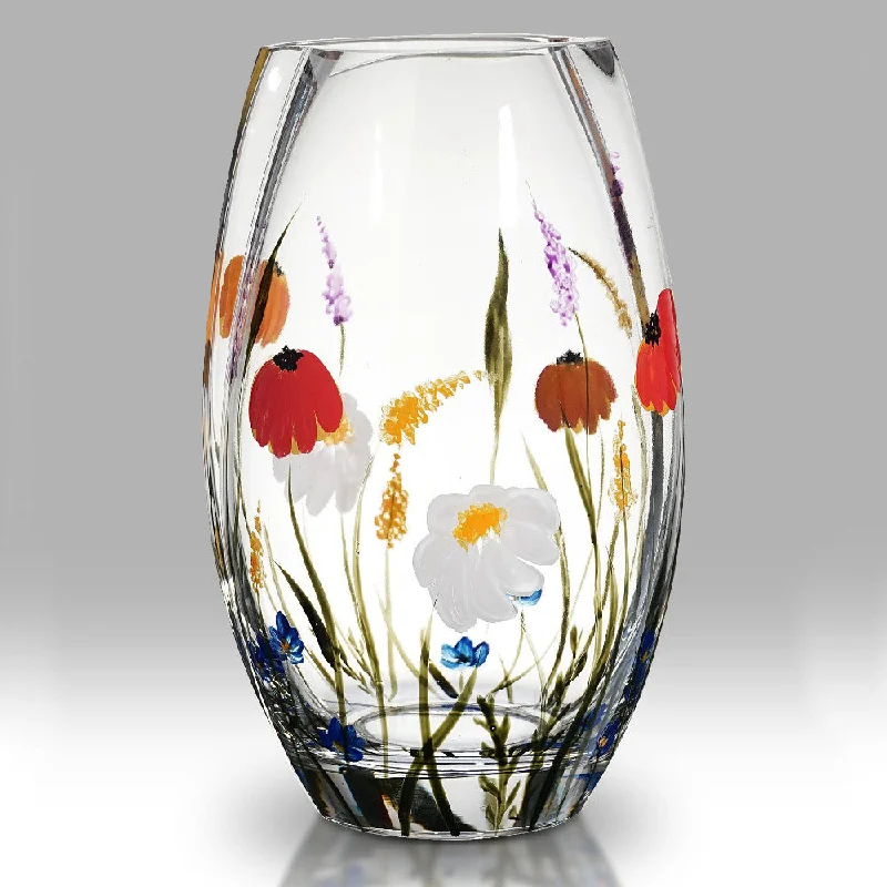 Nobile Meadow Not Quite Round Vase - 20cm