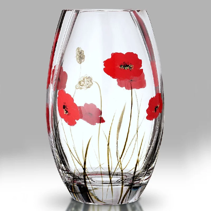 Christmas Ornament Collection Nobile Poppy Fields Roundish Vase - 20cm