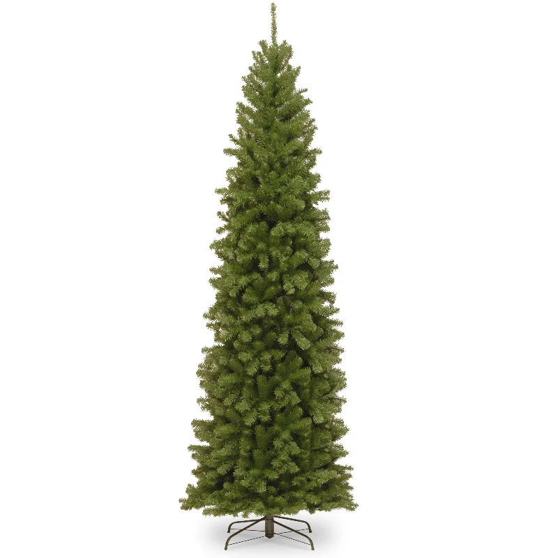 Christmas Gifting Joy 10 ft. North Valley Spruce Pencil Slim Tree
