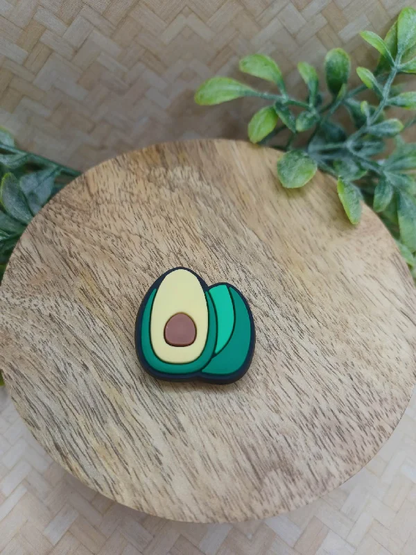 Christmas Festive Lights Open Acvocado Shoe Charm Accessory