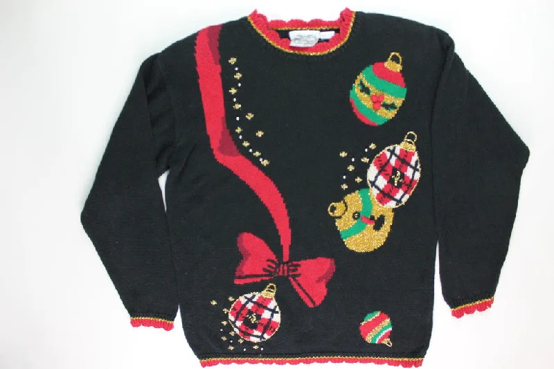 Christmas Joyful Vibes Ornament surprise- Small Christmas Sweater