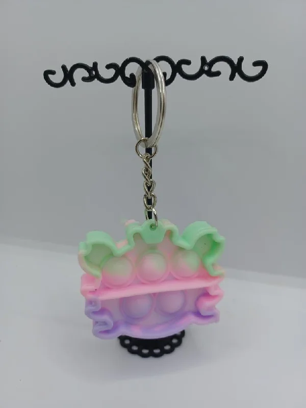 Pastel Crab Keychain Pop-It