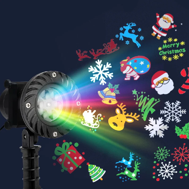 Christmas Winter Magic Projector Light Christmas Lights Laser Outdoor Decorations