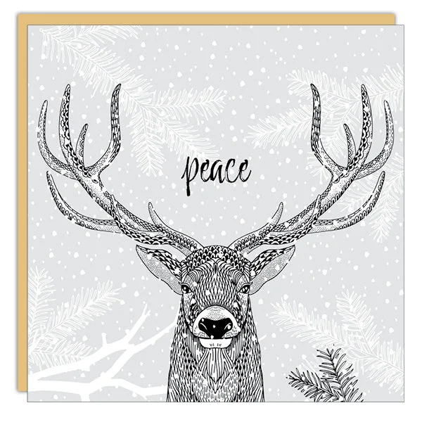 Stationery - Christmas Card - Peace Deer