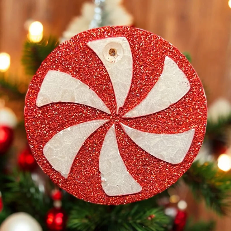 Christmas Holiday Table Peppermint Freshie