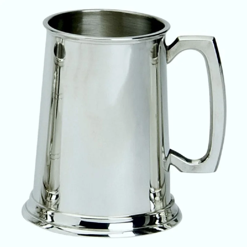 Christmas Star Gazing Pewter 1 Pint Plain Tankard