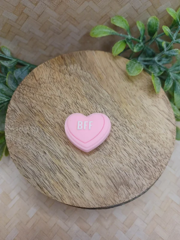 Christmas Jolly Spirit Pink BFF Shoe Charm Accessory