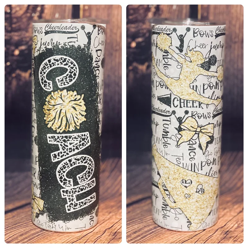 PRE ORDER - Cheer Coach Tumbler 20 oz