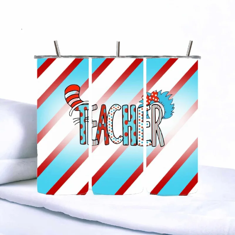 Christmas Tree Angel PREORDER - Teacher 20oz Tumbler