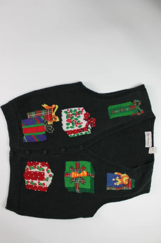Christmas Holiday Decor Pretty Presents- Large Christmas Sweater