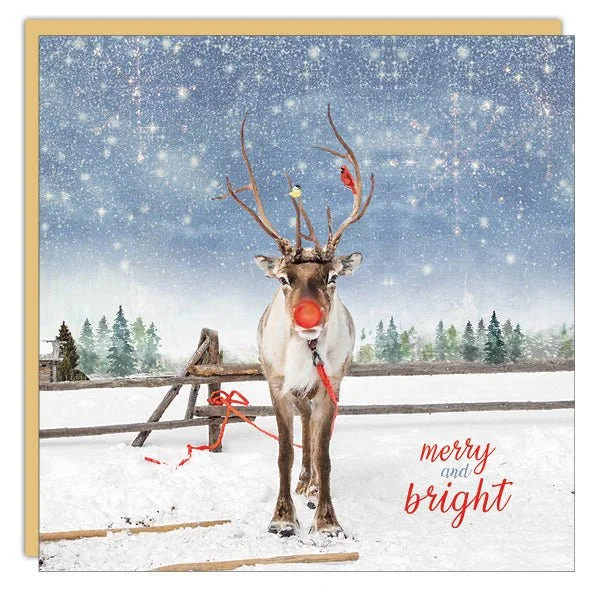 Stationery - Christmas Card - Rudolph