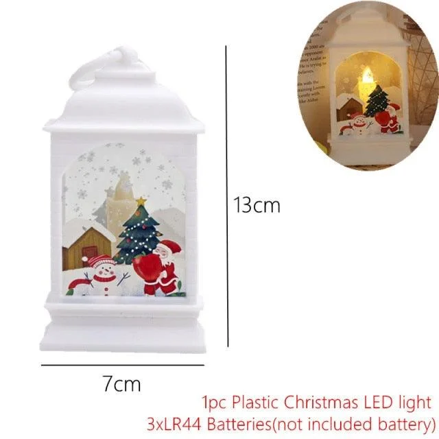 G-White snow santa