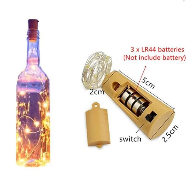 1m 10leds Warm