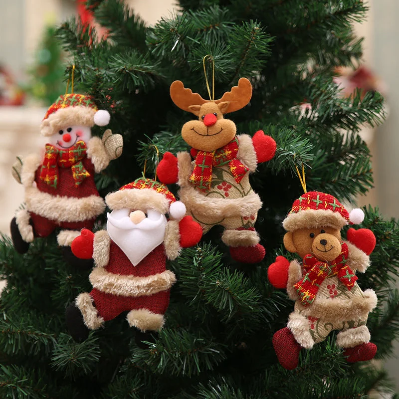 Christmas Fairy Lights Santa Clause Bear Snowman