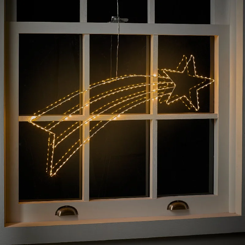 Christmas Outdoor Lights Shooting Star Micro LED Hanging Light
