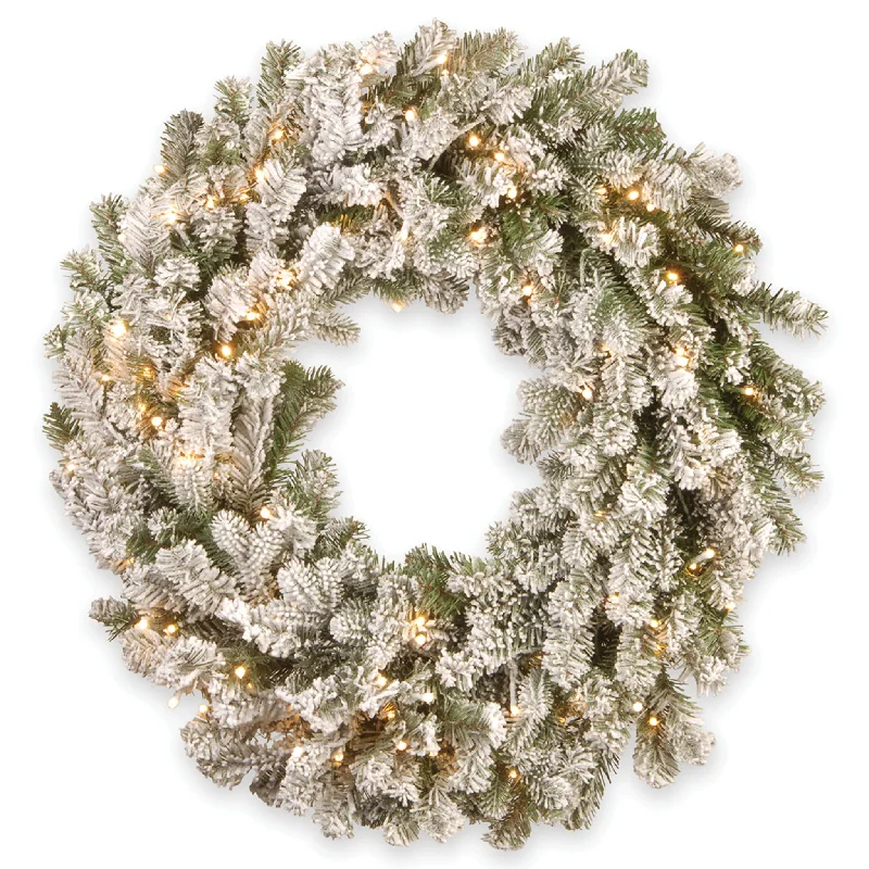 Christmas Snowfall Scene Snowy Sheffield Wreaths