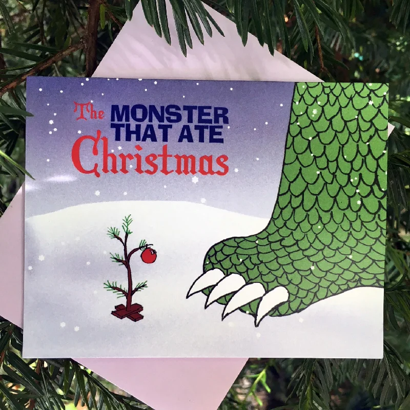 Christmas Cozy Evenings "The Monster that Ate Christmas" Card