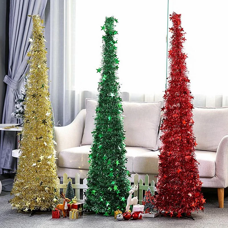Christmas Festive Wrapping Tinsel Pop up Christmas