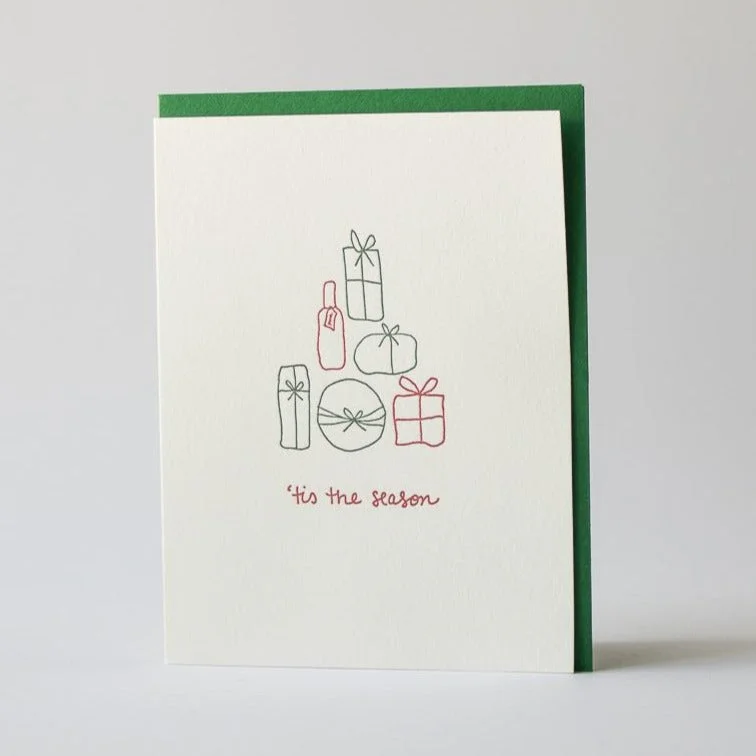 Christmas Midnight Feast Tis the Season Holiday Cards