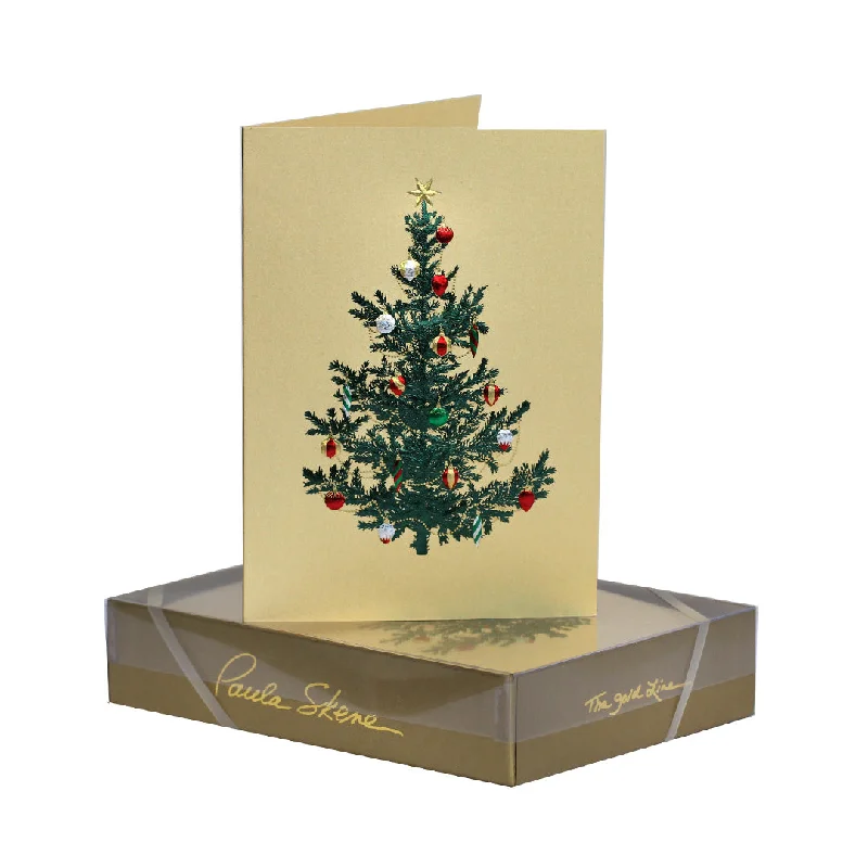 Tree with Ornaments Note Cards, Set of 8