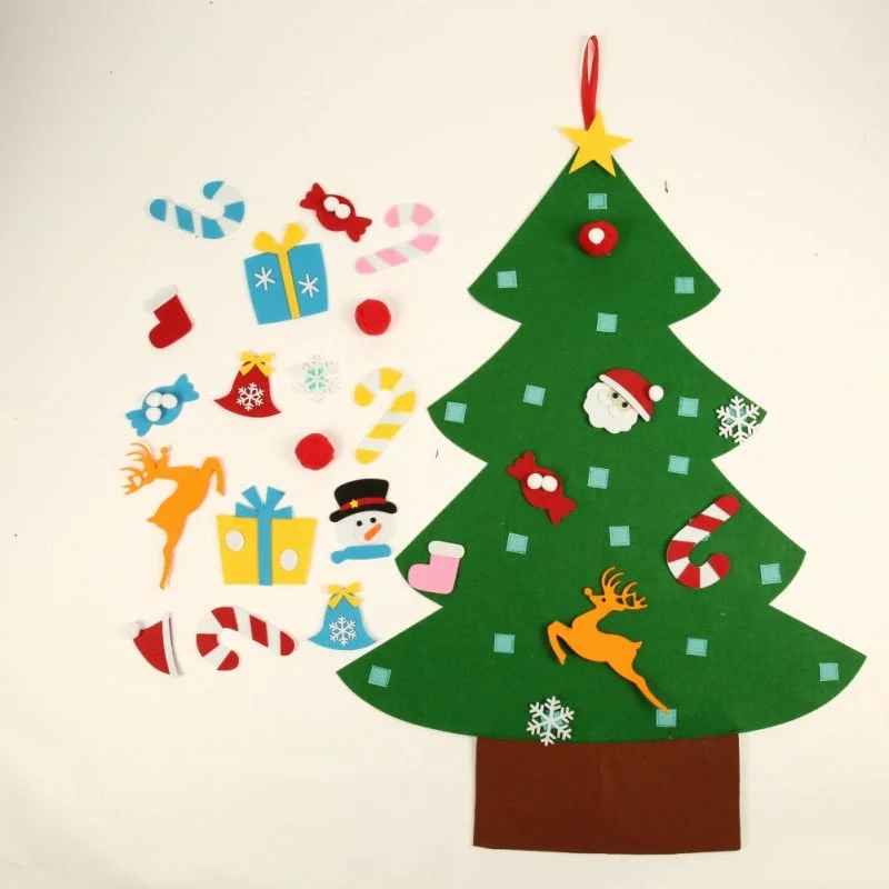Christmas Holiday Countdown Tree with Ornaments Children