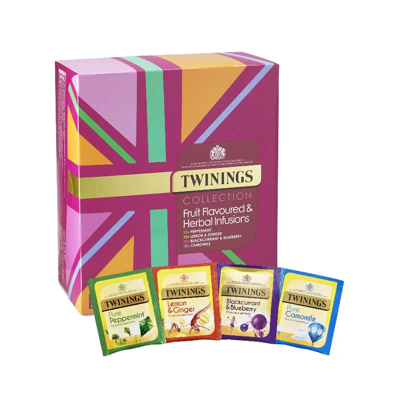 Twinings Collection Fruit Flavoured & Herbal Infusions - 40 Envelopes