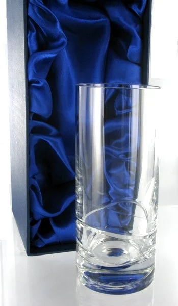 Christmas Winter Forest Verona Hi-Ball Glass with Presentation Box & Free Engraving