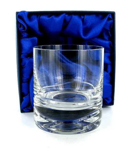 Christmas Pine Tree Farm Verona Whiskey Tumbler with Presentation Box & Free Engraving
