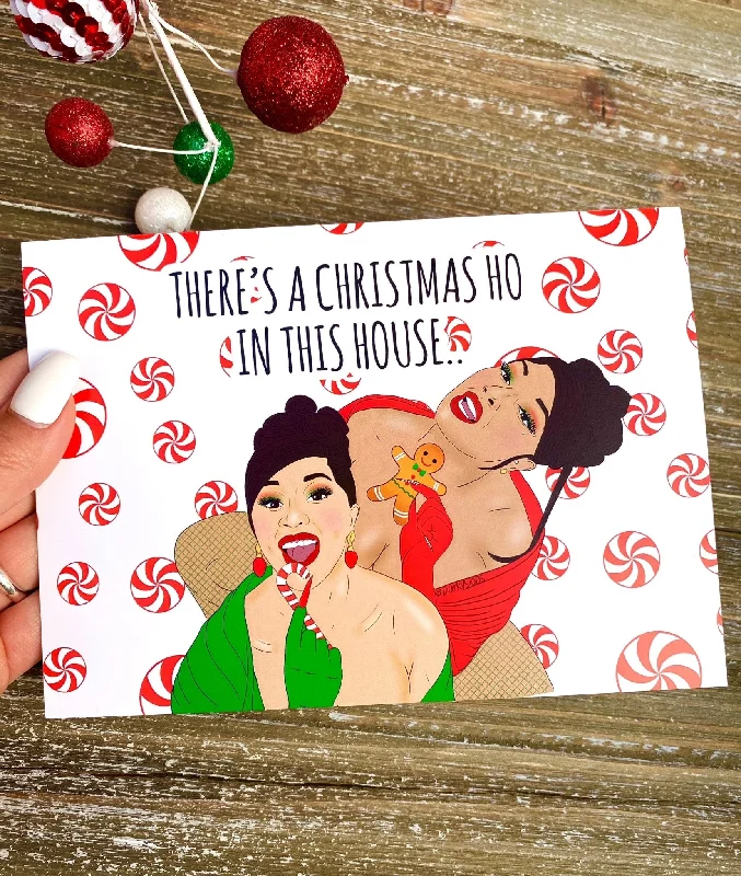 Christmas Classic Holiday Songs WAP Christmas Card