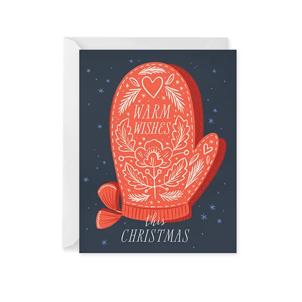 Warm Wishes Holiday Card