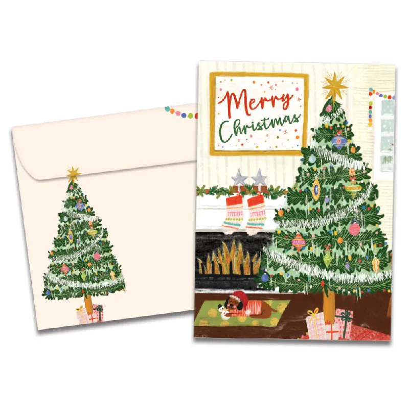 Christmas Glittering Stars Warmth This Season Holiday Card