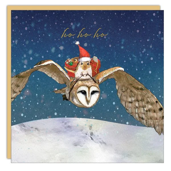 Stationery - Christmas Card - Christmas Owl