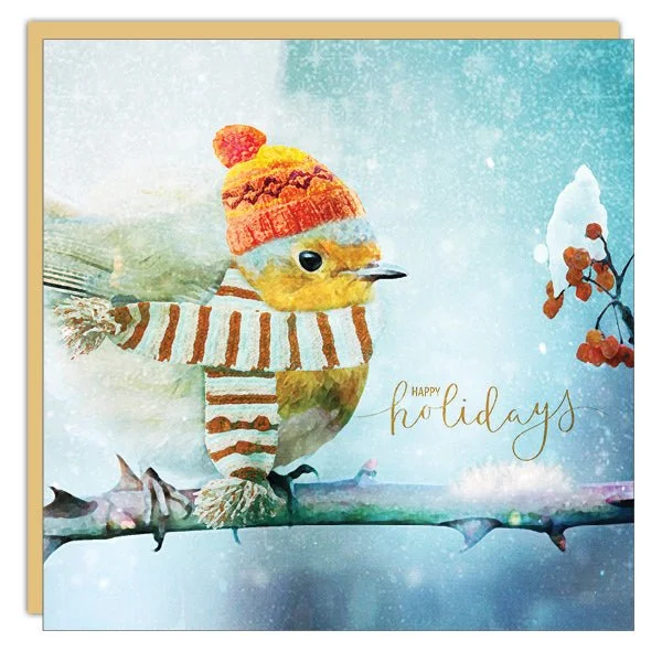 Stationery - Christmas Card - Winter Bird