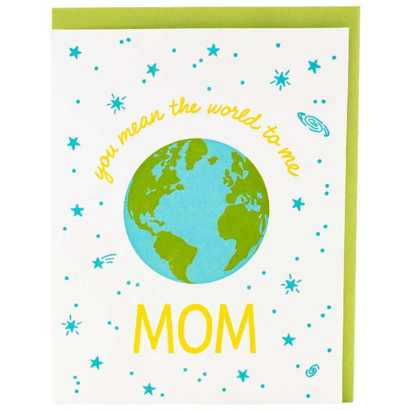 Christmas Gift Boxes World Mom Card