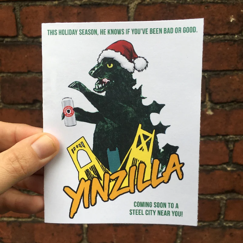 Christmas Ice Decorations Yinzilla Holiday Card