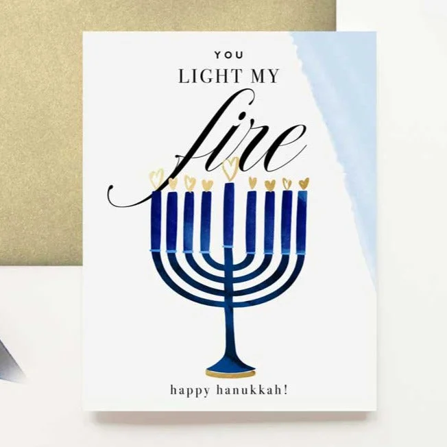 Happy Hanukkah Greeting Card