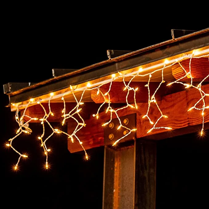 Christmas Holiday Goodies 150 LED Christmas String Lights Clear White