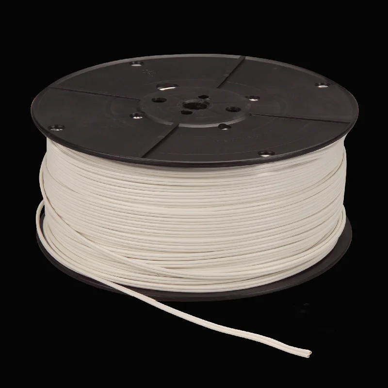 18 awg SPT-1 Wire - WHITE - 500 Ft. Roll (5080-W)