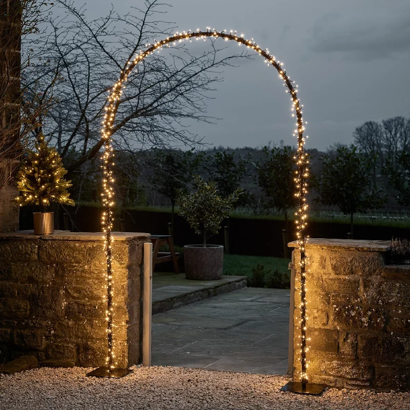 Christmas Joyful Laughter 2.3m LED Garden Archway Light