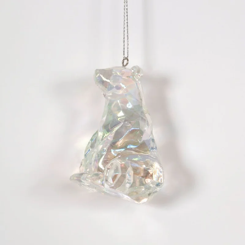 Christmas Nostalgic Memories 2.5" Acrylic Bear Ornament