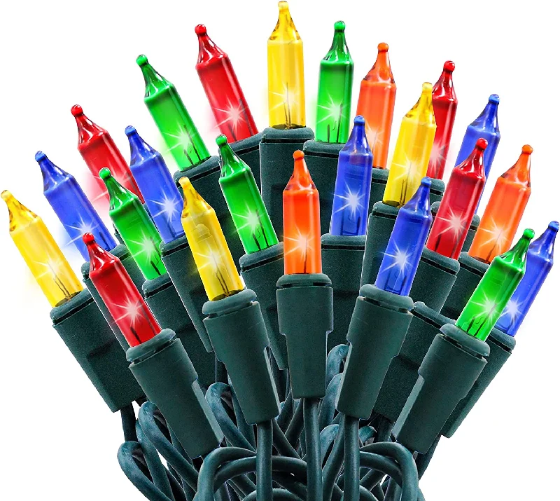 Christmas Cozy Evenings 3 Set of 100-Count Multi Color Christmas Lights