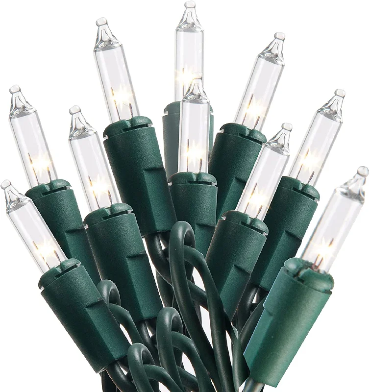 Christmas Festive Atmosphere 38.7 FT 150 Count Christmas Clear Incandescent String Lights Christmas Festive Atmosphere 38.7 FT 150 Count Christmas Clear Incandescent String Lights