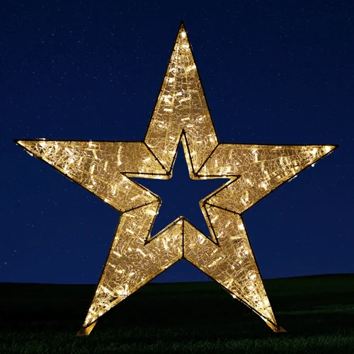 3D Standing Star Motif