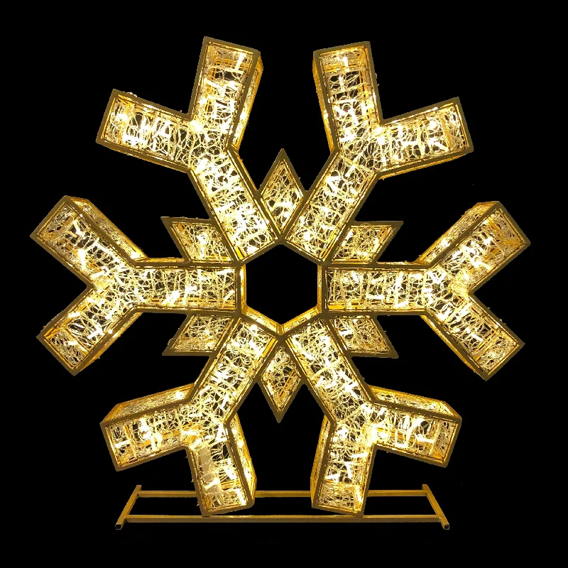 3D Standing Snowflake Motif  * Pre Order Only for 2025 Season*