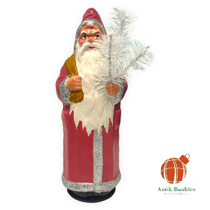 Christmas Classic Traditions Alpenglow - Paper Mache Belsnickle Santa Candy Container - Antik Baubles Christmas Decor Christmas Classic Traditions Alpenglow - Paper Mache Belsnickle Santa Candy Container - Antik Baubles Christmas Decor