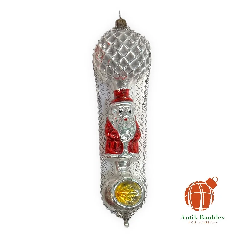 Christmas Tree Angel Bauble Top Claus 6" - Antik Baubles Christmas Ornament