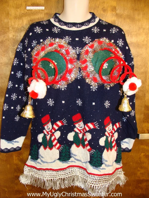 Best 80s Funny Gift Ugly Christmas Naughty Sweater