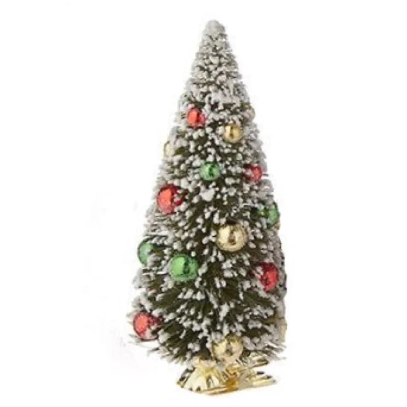 Christmas Beautiful Wreath Bottle Brush Tree with Clip Ornament