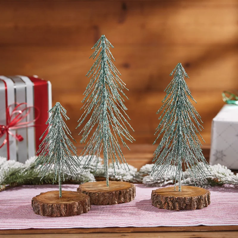 Brush Tree With Wood Base - Large Park Designs