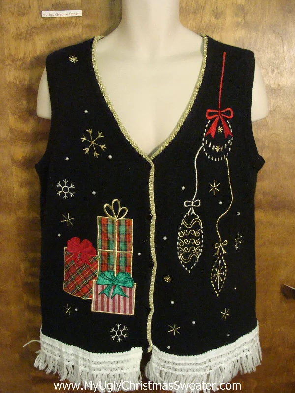 Christmas Winter Decor Christmas Decorations Ugly Christmas Jumper Vest